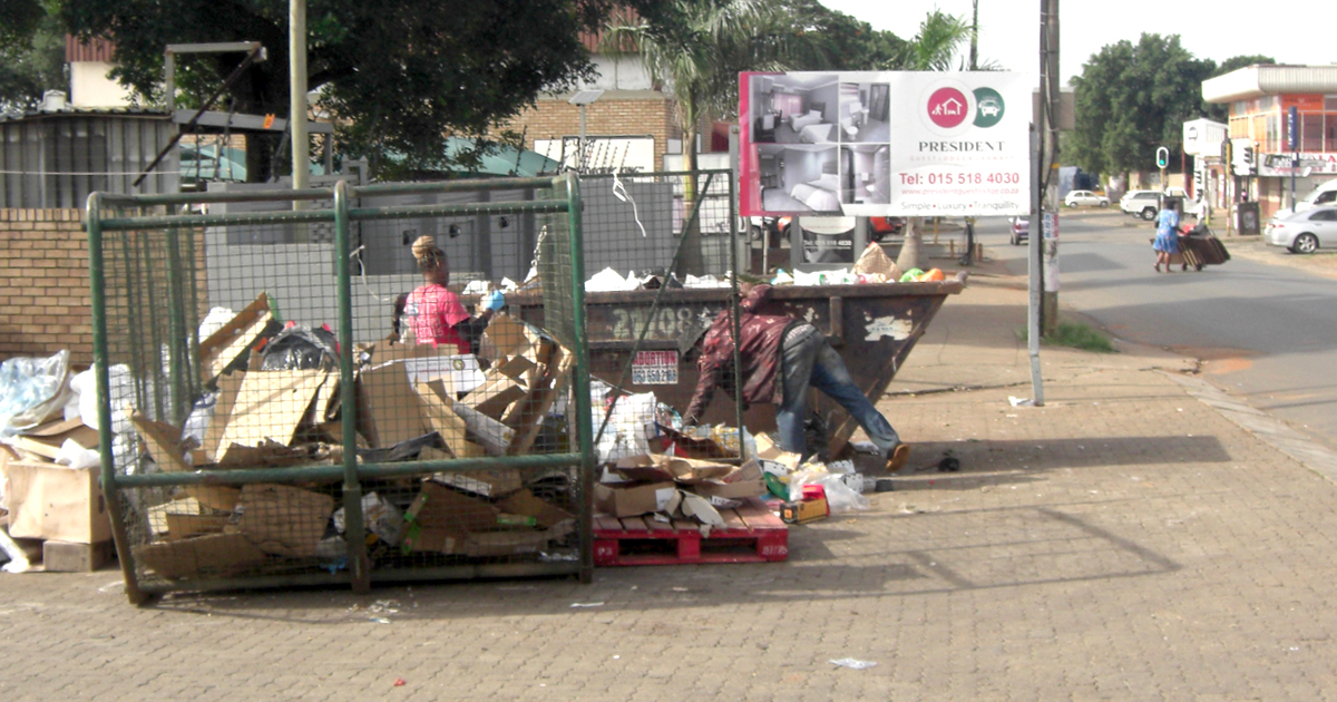 No LEDET, we don't litter, say waste pickers
