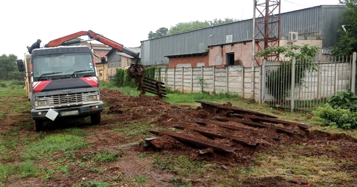 Railway tracks removed - Transnet and Makhado deny any knowledge
