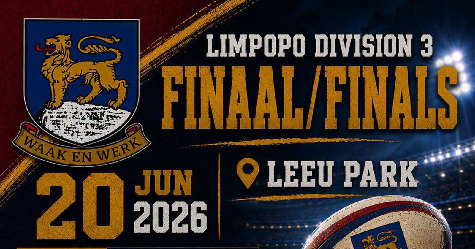 Louis Trichardt en Piet Potgieter veg vir glorie in die Leeupark