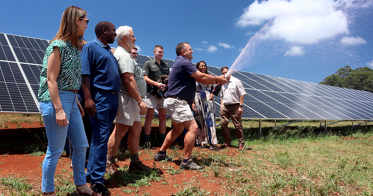 Potgieter Boerdery go 'green' with new solar plant