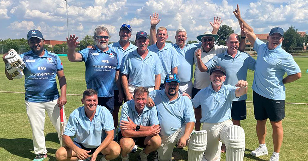 Local cricketer excels in Over-50s