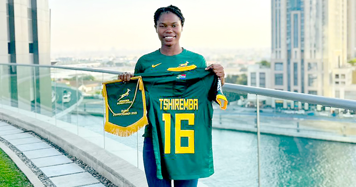 Magau's rugby star, Tshiremba, prepares for Paris Olympics