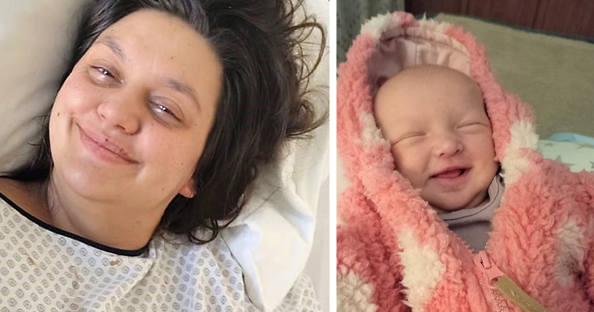 Young mum who collapsed after giving birth still in hospital