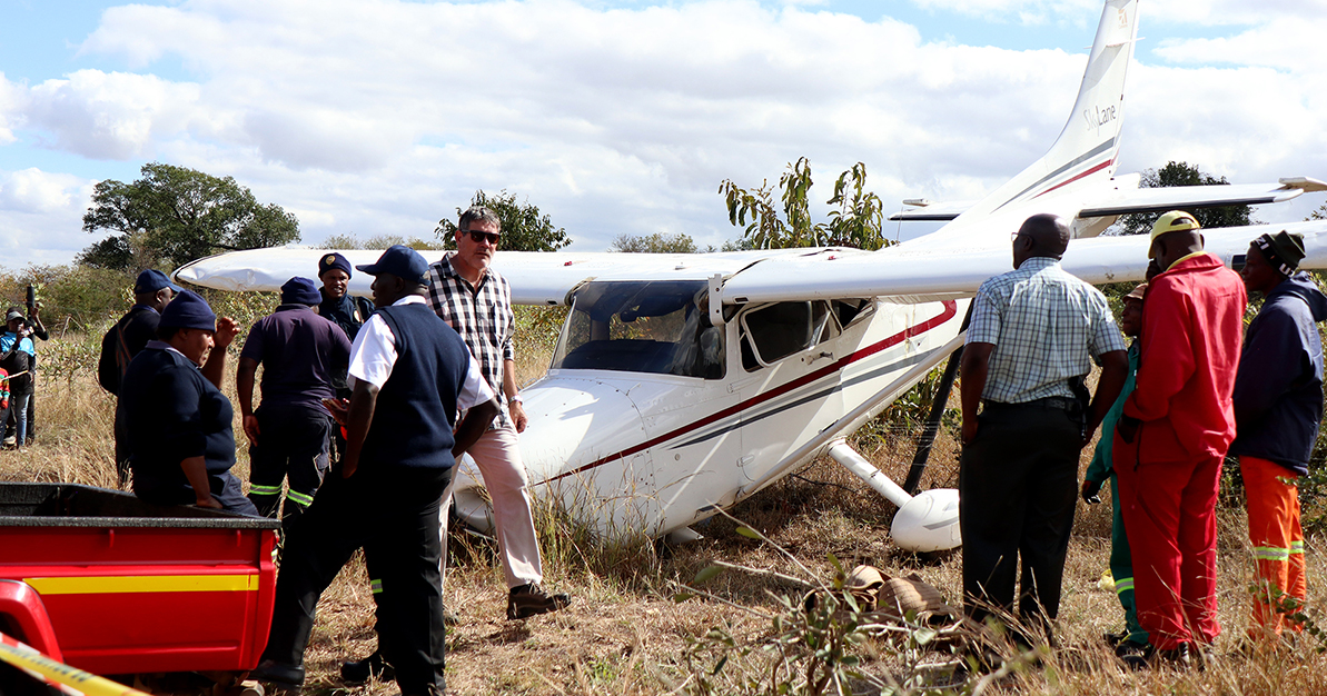 Light aircraft crashes at Masakona village