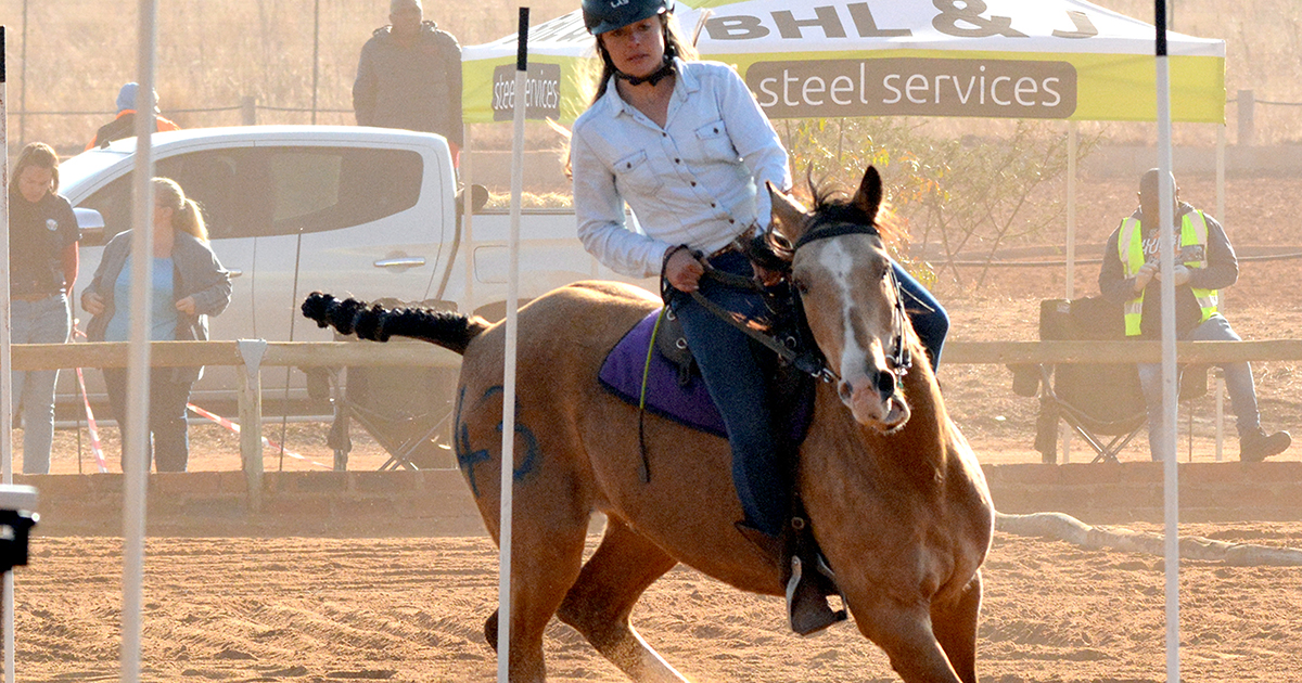 Plaaslike ruiters en hul perde blink uit in Polokwane