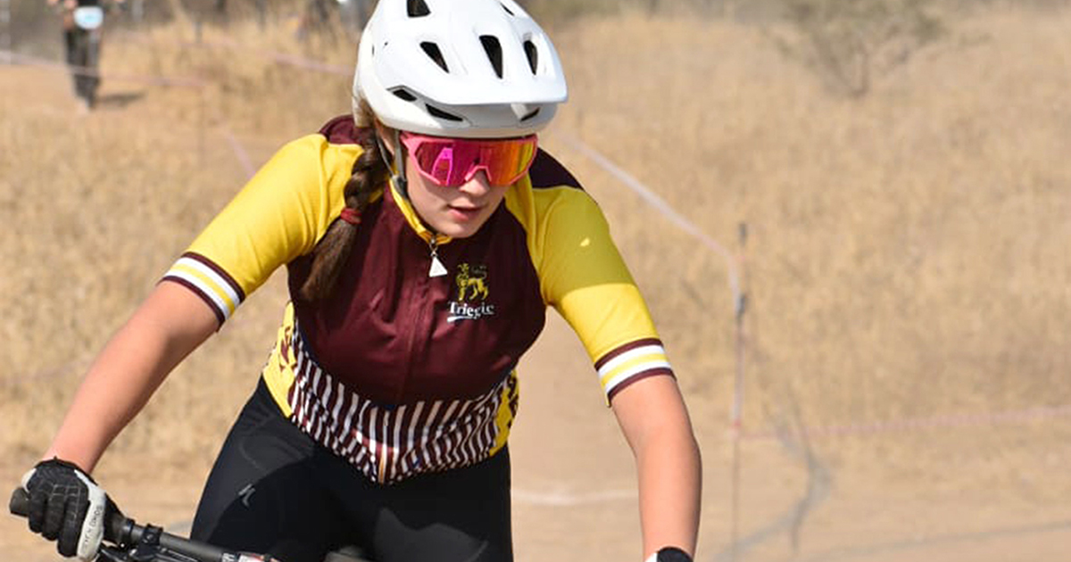 Triegie-trappers skitter in Polokwane tydens skole XCO