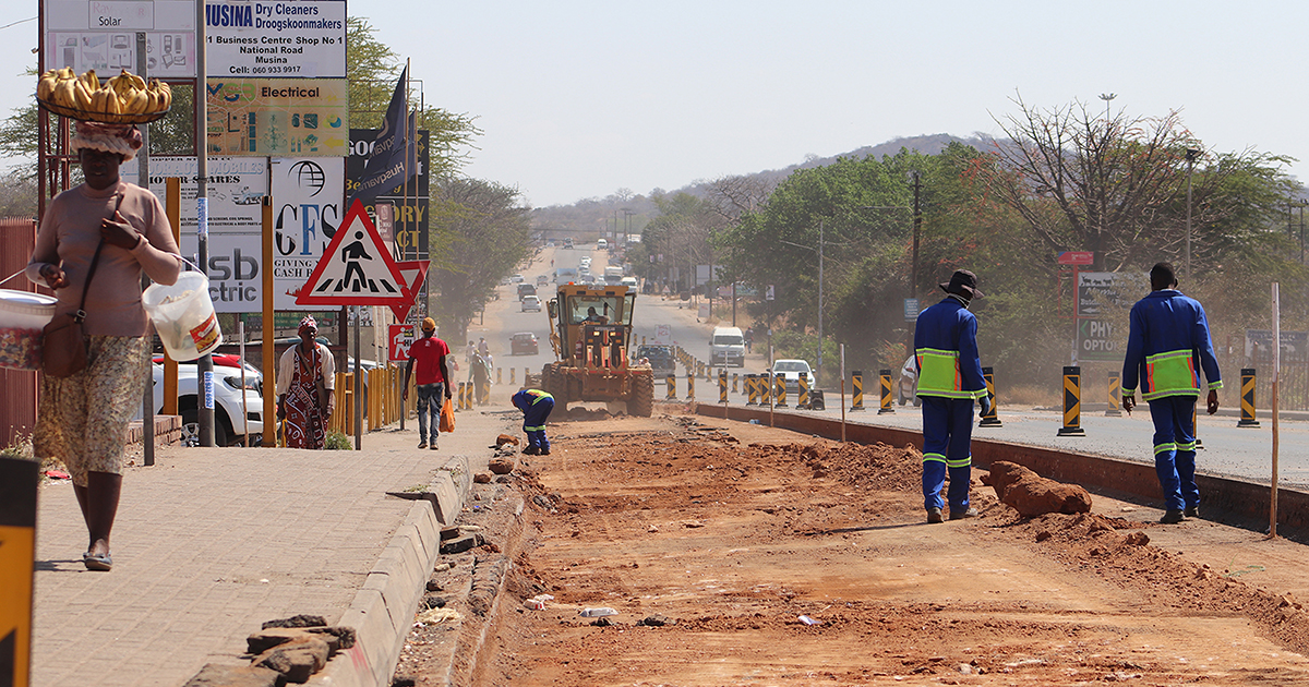 Hillary Construction to rehabilitate old N1 through Musina