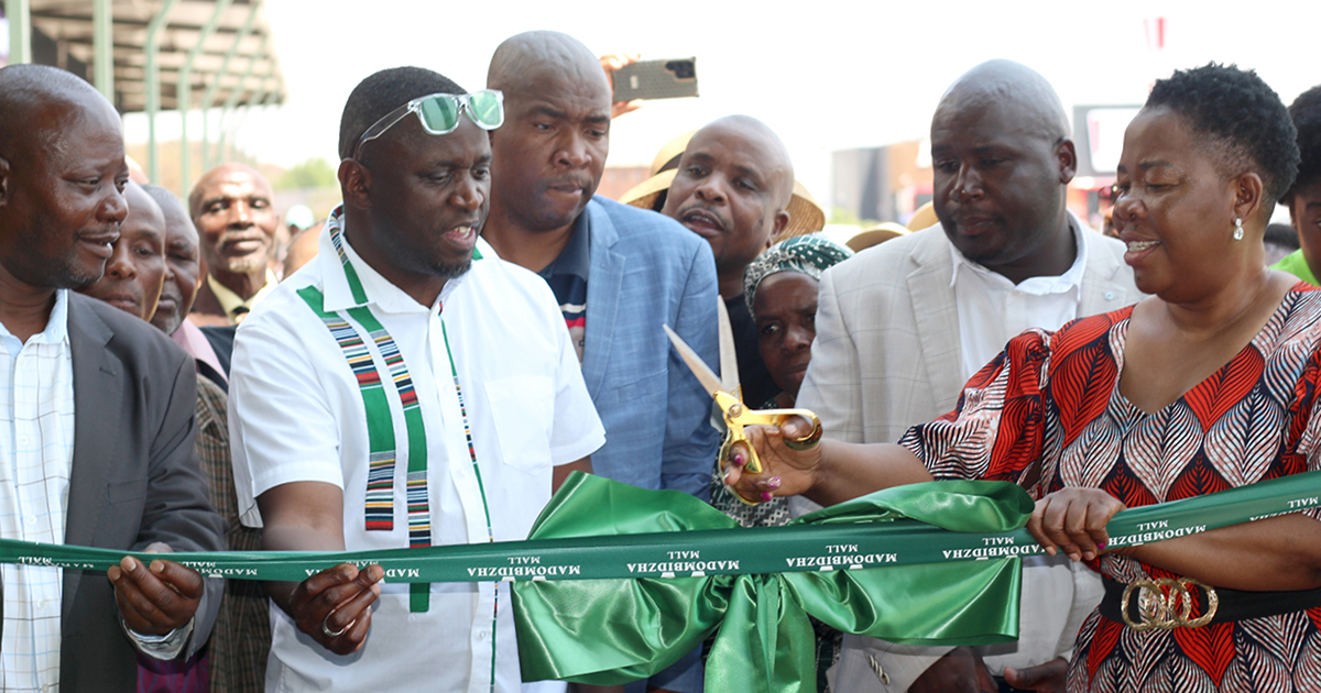 Madombidzha Mall brings shopping to residents of western region