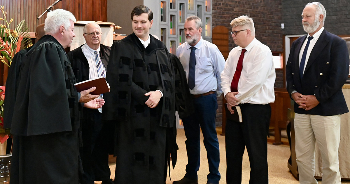 Nuwe leraarspaar en hoofstuk vir NG Gemeente Levubu