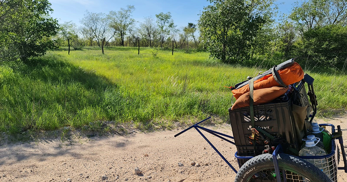 Kommer na Dave se sein skielik stop in Kalahari