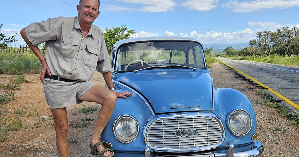 Meet 62-year-old Peter's best friend, his 62-year-old DKW