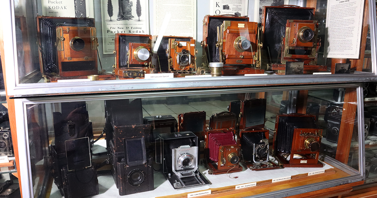 More than 200 vintage cameras on display at newspaper's offices