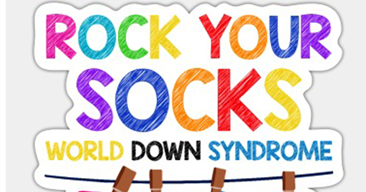 Rock your socks and show your support on Down Syndrome Day
