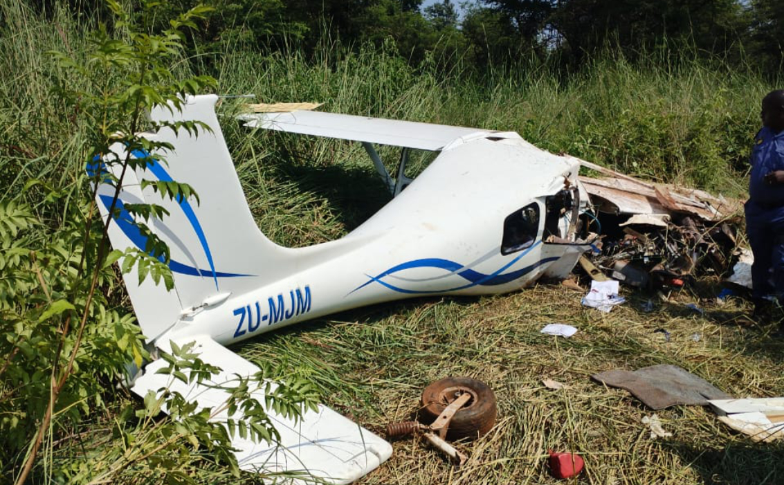 Family members have narrow shave as aircraft crashes at Levubu