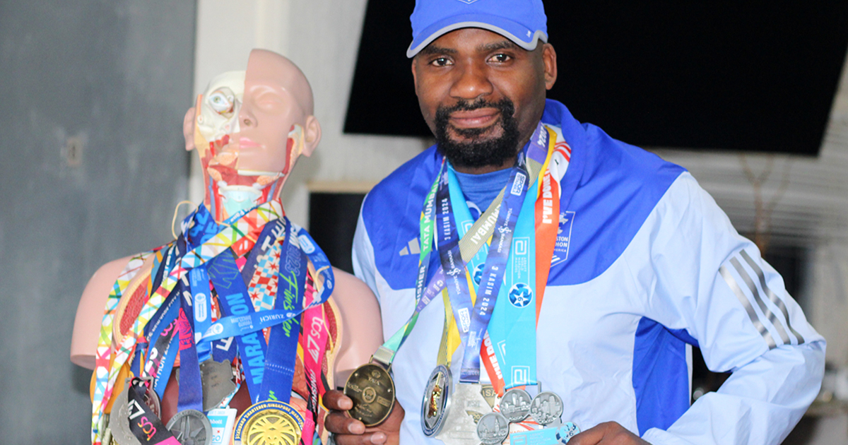 Doc Andy earns prestigious Six Star Medal