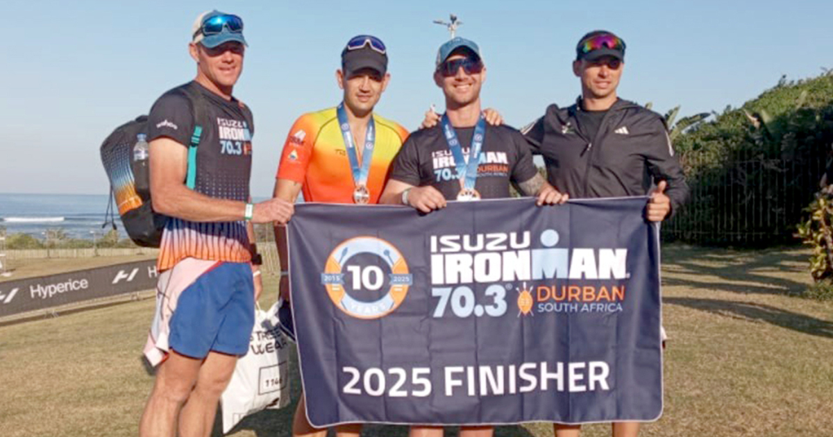 Franswa and Tappies conquer gruelling Isuzu Ironman