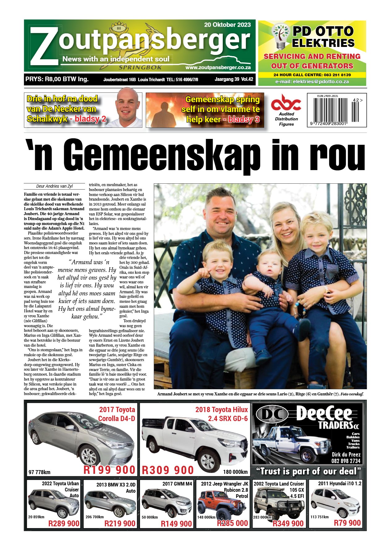 Zoutpansberger 20 Oct 2023