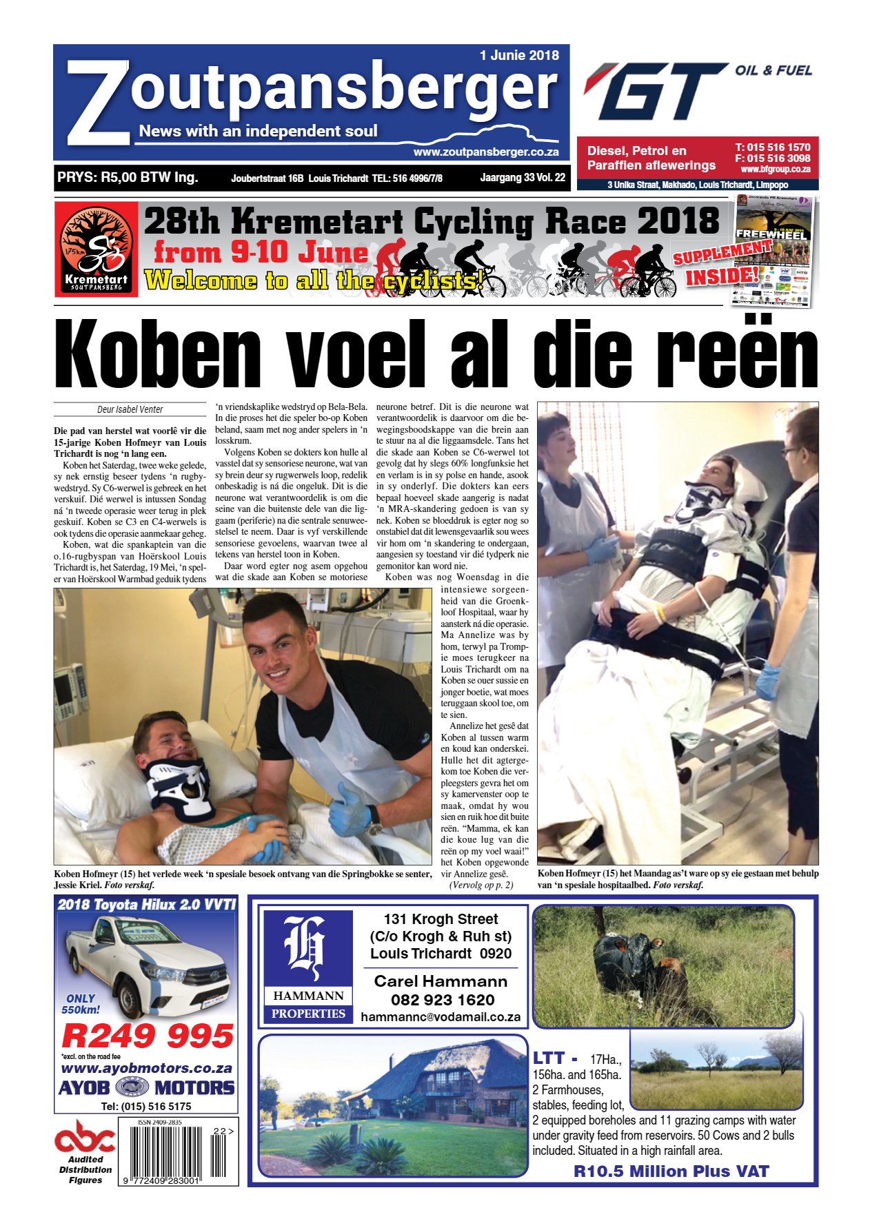 Zoutpansberger 1 June 2018