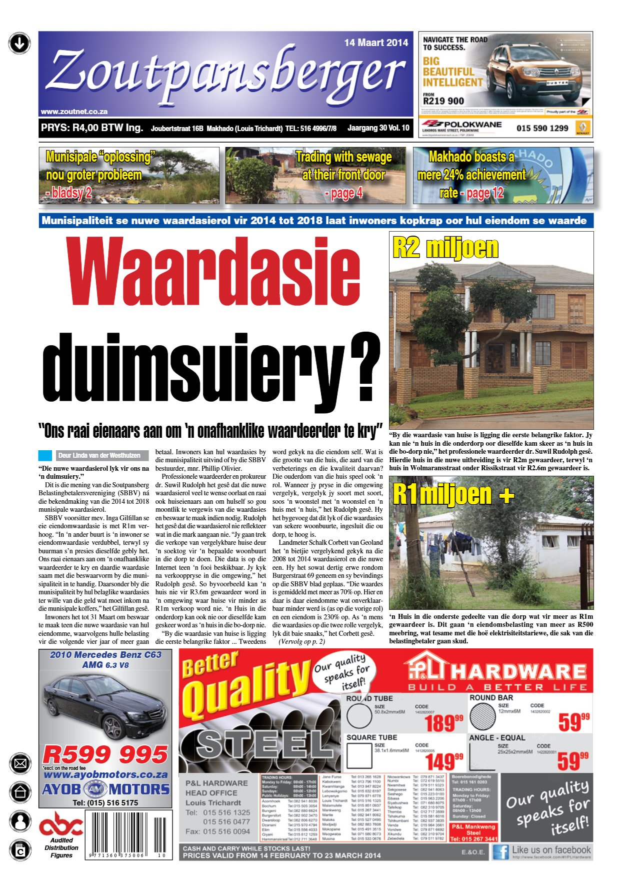 Zoutpansberger 14 March 2014