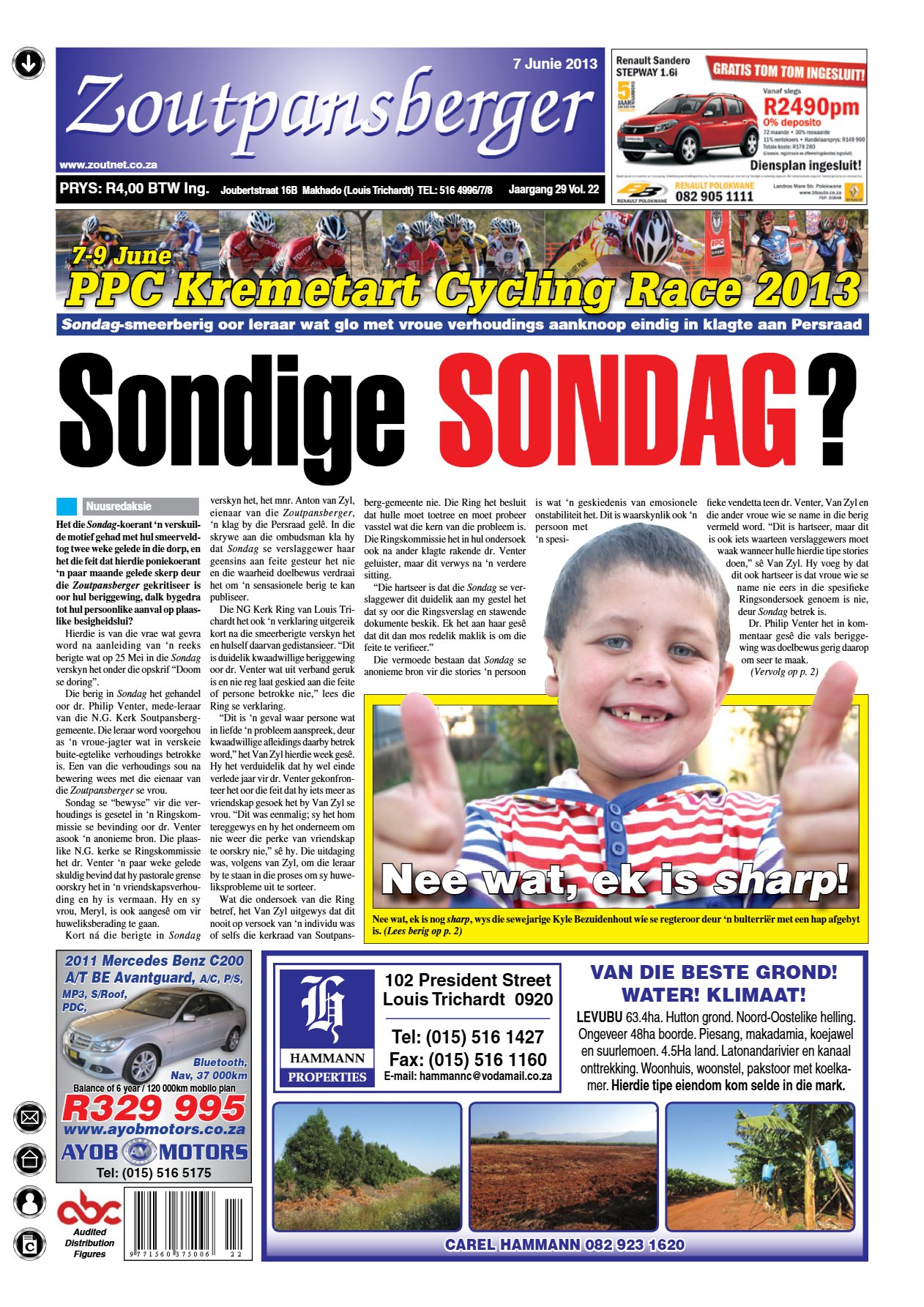 Zoutpansberger 7 June 2013