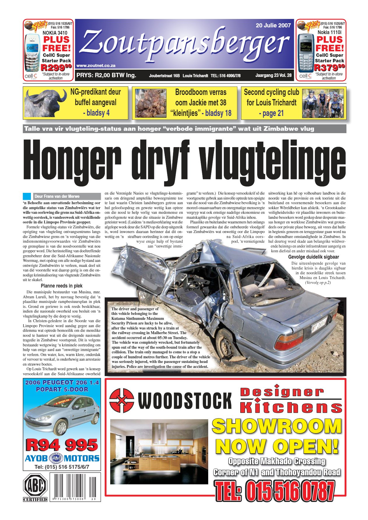 Zoutpansberger 20 July 2007