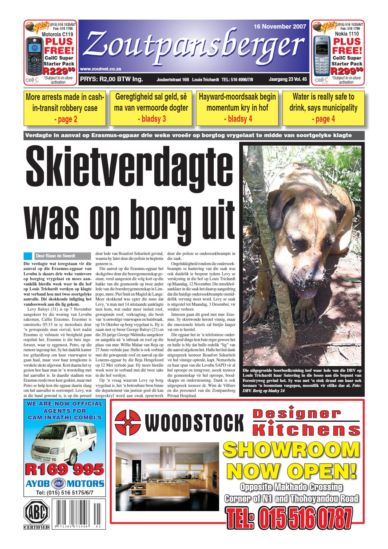 Zoutpansberger 16 Nov 2007