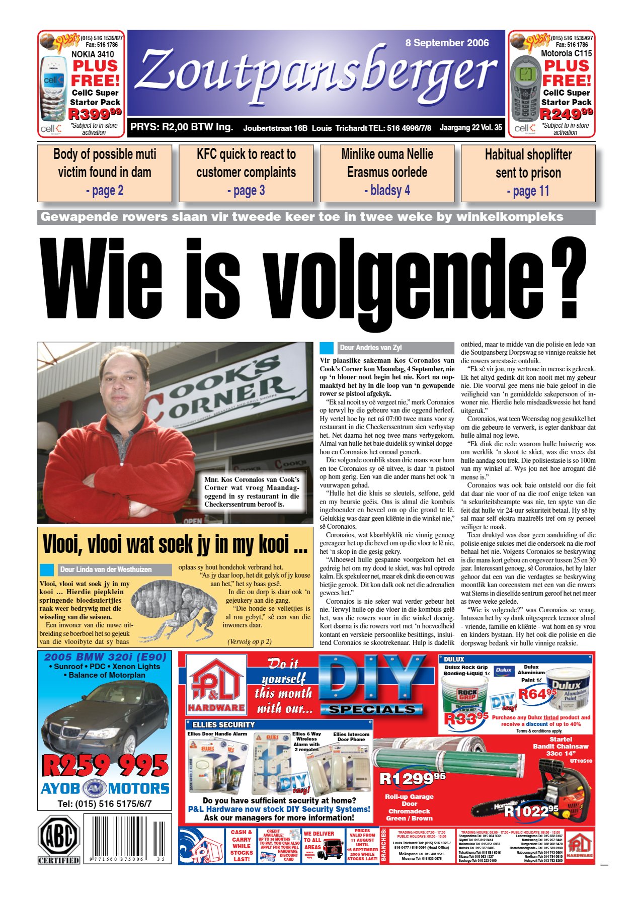 Zoutpansberger 8 Sept 2006