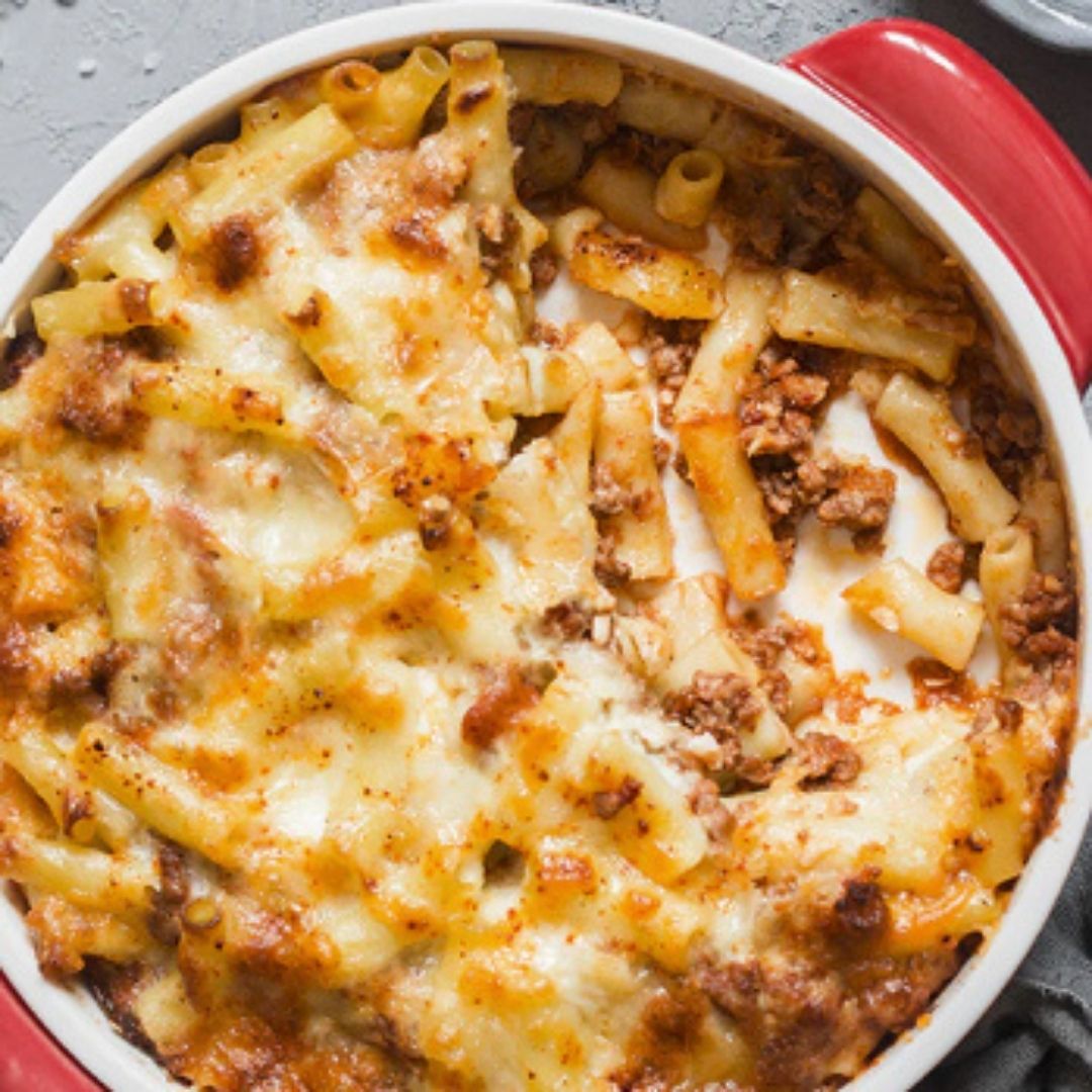 Macaroni, Beef Mince & Cheese Sauce 2.1kg (6x360g)